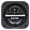 RITCHIE Explorer bulkhead mt compass blk dial