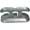 DOCK EDGE Flip up dock cleat 8 inch - polished