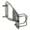C.E. SMITH Heavy duty spare tire carrier