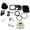 JABSCO Service kit for manual 29090, 29120 series toilets