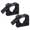 DAVIS Quick fist clamps (pair)