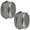 C.E. SMITH Dust caps - hub id 1.980 inch - (pair)