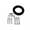 INTELLISTEER Spacer kit for type t system 0.51 inch