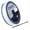 ROBLINE Waxed tackle yarn whipping twine kit w/needle - white - 0.8mm x 80m