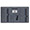BEP MARINE Ac circuit breaker panel w/digital meters, 16sp 2dp ac120v acsm stainless steel horizontal
