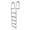 DOCK EDGE Fixed eco - weld free aluminum 5-step dock ladder
