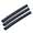 ANCOR Heat shrink tubing 1/4 inch x 3 inch black 3 pack 16-10 awg