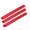 ANCOR Heat shrink tubing 1/4 inch x 3 inch red 3 pack 16-10 awg