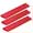 ANCOR Heat shrink tubing 3/4 inch x 3 inch red 3 pack 8-2/0 awg
