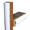 DOCK EDGE Piling bumper - one end capped - 6 ft - white