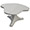KING Jack w/mount directional hdtv antenna w/signal finder - white