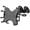 RAM Dual Suction Cup Mount with Standard Arm, and Universal X-Grip Holder for 10 inch Tablets