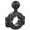 RAM Torque 1 1/8 - 1 1/2 inch Diameter Handlebar/Rail Base with 1 inch Ball