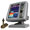 SI-TEX Dual Frequency Color Echo Sounder w/600kW Thru-Hull Tranducer 307/50/200T-CX