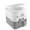 DOMETIC Sealand 975 portable toilet 5.0 gallon - grey w/brackets