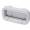 BECKSON Drain Port - 4 inch x 14 inch x 1 inch-Depth - White/Clear