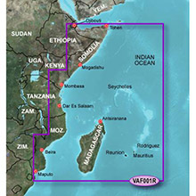 GARMIN Africa East VAF001R BlueChart g3 Vision HD map