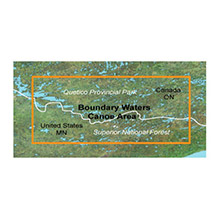 GARMIN Boundary Waters Inland Lakes SD card