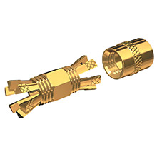 SHAKESPEARE Pl%2D258%2Dcp%2Dg gold splice connector for rg%2D8x or rg%2D58 and au coax