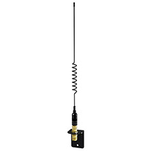 SHAKESPEARE Vhf 15 in 5216 ss black whip antenna %2D bracket included