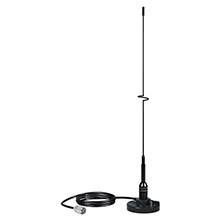 SHAKESPEARE Vhf 19 inch 5218 black ss whip antenna %2D magnetic mount