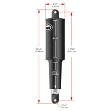 LENCO 12v 2 1 and 4 inch stroke actuator w and 6 ft wire