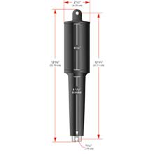 LENCO 12v 4 1 and 4 inch stroke extreme duty actuator w and 6ft