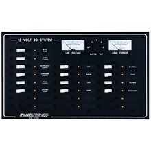 PANELTRONICS Standard DC 20 Position Breaker Panel Meter