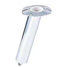 LEES TACKLE 15 degree ss flush mount swivel base rod holder 225 inch