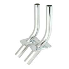 LEES TACKLE Flush mount 2 inch skiff outrigger holder