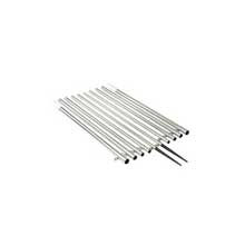 LEES TACKLE 22 ft bright silver finish outrigger poles 2 inch od