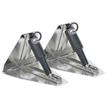 LENCO 18 inch x12 inch high performance trim tab kit w and o switch