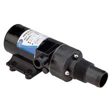 JABSCO Sealed macerator pump 1%2D1 and 2 inch in %2D 1 inch out 12v