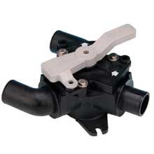 JABSCO Y-valve for waste management systems