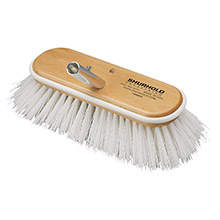 SHURHOLD 10 inch polypropylene stiff bristle deck brush