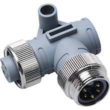 MARETRON Mini 90 Deg Male to Female Connector