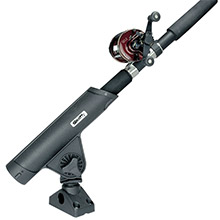 SCOTTY Rodmaster ii rod holder w/241 deck/side mount - black