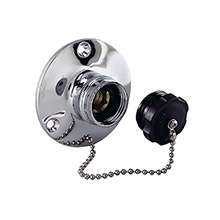 PERKO Water Inlet Fitting w and Plug