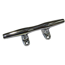 PERKO 6 inch Open Base Cleat %2D Chrome Plated Zinc