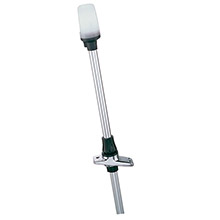 PERKO 24 inch Telescoping Type Pole Light %2D White