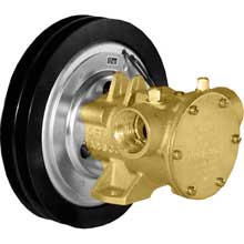 JABSCO 1 inch electromagnetic clutch pump 12v