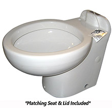 RARITAN Marine elegance %2D household style %2D white %2D remote intake %2D heavy%2Dduty push%2Dbutton control %2D 12v