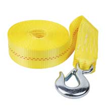 FULTON 2 inch x 20 ft heavy duty w inch strap and hook - 4,000 lbs. max load