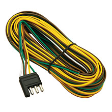 WESBAR 4%2Dway flat 25 ft trailer end %2D wishbone harness %2D 3 ft ground