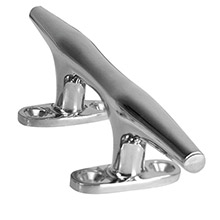 WHITECAP Heavy duty hollow base stainless steel cleat %2D 12 inch