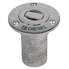 WHITECAP Bluewater push up deck fill %2D 2 inch hose %2D diesel