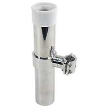 WHITECAP Bluewater series rail mount 10 inch rod holder ss