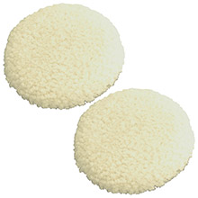 SHURHOLD Buff magic compounding wool pad %2D 2%2Dpack %2D 65 inch f and dual action polisher