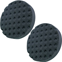 SHURHOLD Pro polish black foam pad %2D 2%2Dpack %2D 65 inch f and dual action polisher