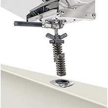 MAGMA POWftR GRIP and inchLeveLock inch Adjustable Rod Holder Mount